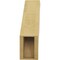 Ekena Millwork 5-inch W x 18-inch D x 18-inch H Funston Rough Cedar Woodgrain TimberThane Knee Brace, Primed BRCUR05X18X18FSTRCPR - alternate 2